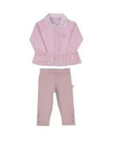 Conjunto Luxo Blusa Pelo Bebê Menina Calça Paraiso Rf 14646 Conjunto Luxo Blusa Pelo Bebê Menina Calça Paraiso Rf 14646