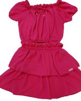 Conjunto Luxo Blusa + Saia Infantil Menina LessaKids Rf 8655