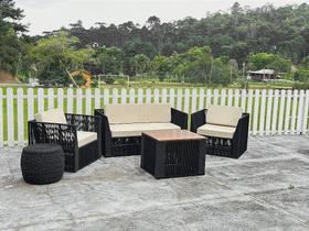 Conjunto Luxo Corda Náutica 4L + Centro by DeckDecor