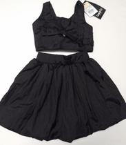 Conjunto Luxo Shorts Saia + Top Menina Verão Lessa Kids K154 Conjunto Luxo Shorts Saia + Top Menina Verão Lessa Kids K154