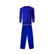 Conjunto M Camisa e Calça de Helanca Azul Royal - Guardian