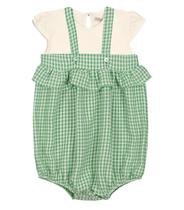 Conjunto Macaquinho Com Blusa Trick Nick Verde Conjunto Macaquinho Com Blusa Trick Nick Verde