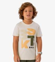 Conjunto Machão com Bermuda Moletom Rovi Kids Bege