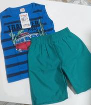 Conjunto machão tamanho 4 anos