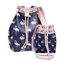 Conjunto Mãe E Filha Feminina Flamingos Magicc Bolsas Conjunto Mãe E Filha Feminina Flamingos Magicc Bolsas