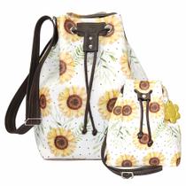 Conjunto Mãe E Filha Feminina Girassol Magicc Bolsas Conjunto Mãe E Filha Feminina Girassol Magicc Bolsas