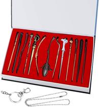 Conjunto Magic Wands para crianças: cosplay criativo com colar de chaveiro Conjunto Magic Wands para crianças: cosplay criativo com colar de chaveiro