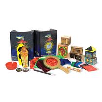 Conjunto mágico de madeira maciça Melissa & Doug Deluxe com 10 truques Conjunto mágico de madeira maciça Melissa & Doug Deluxe com 10 truques
