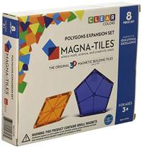 Conjunto Magna-Tiles Polygons 8 Peças Expansão