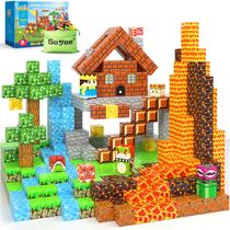 Conjunto Magnetic Blocks Soyee Adventure, 100 unidades para crianças de 3 ou mais anos