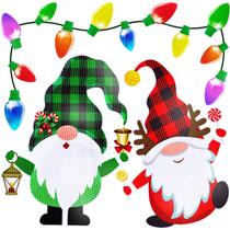 Conjunto magnético de 43 peças para decorações de geladeira para carros de Natal Conjunto magnético de 43 peças para decorações de geladeira para carros de Natal