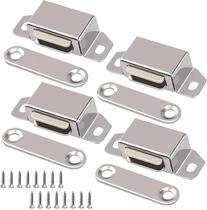 Conjunto magnético de fechadura de porta em aço inoxidável 304 com força de 2,5 kg