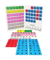 Conjunto Magnético de Fonética em Espuma Foam Phonics com Quadro Dobrável
