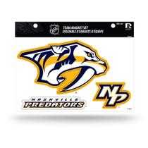 Conjunto magnético Rico Industries NHL Nashville Predators x3