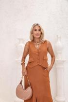 Conjunto magnifico caramelo feminino -tamanho m Conjunto magnifico caramelo feminino -tamanho m