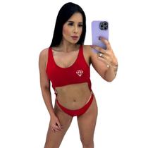 Conjunto Maiô Com Bojo Estampa Refletivas + Short Conjunto Maiô Com Bojo Estampa Refletivas + Short