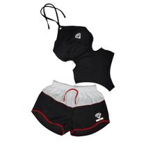 Conjunto Maiô Feminino Com Bojo + Short - Gringas Model