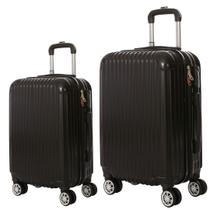 Conjunto Mala de Viagem Bordo e Grande Eagle Em Abs C/ Rodinhas 360º As52