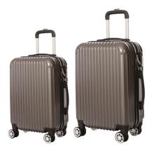 Conjunto Mala de Viagem Bordo e Grande Eagle Em Abs C/ Rodinhas 360º As52