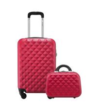 Conjunto Mala de Viagem Tamanho Bordo 10kg Rodas 360 com Frasqueira Gladiador Diamond D1MBFRAD1 Conjunto Mala de Viagem Tamanho Bordo 10kg Rodas 360 com Frasqueira Gladiador Diamond D1MBFRAD1
