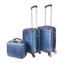 Conjunto Mala Pequena Mala Média ABS Com Frasqueira