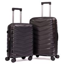 Conjunto Malas de Viagem 2 Peças, Modelo PPB012, Mala de Bordo e Média 20 24 pol.