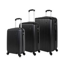 Conjunto malas de viagem Londres P, M e G Swiss Move Preta