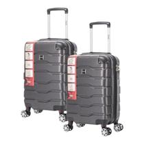 Conjunto Malas De Viagem M e G Tripx ABS 360 Expansiva