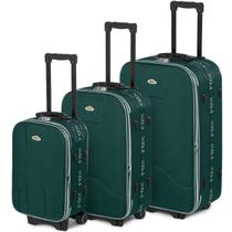 Conjunto Malas Viagem 3 Peças Expansível Mala Pequena Medida