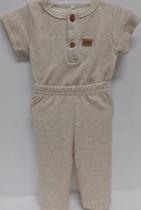 Conjunto Malha Bebê Menino Body Curto Calça LessaBaby B9418 - Conjunto Malha Bebê Menino Body Curto Calça LessaBaby B9418 -