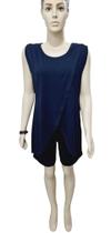Conjunto Malha Comfy Bermuda Blusa Lapoma