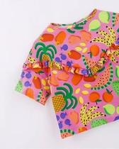 Conjunto Malha Frutaria Rosa - Fabula Conjunto Malha Frutaria Rosa - Fabula