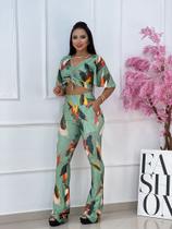 Conjunto Malha Linz Flare e Cropped - DECRETO FASHION Conjunto Malha Linz Flare e Cropped - DECRETO FASHION