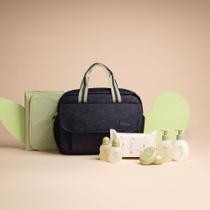 Conjunto Mamãe e Bebê com bolsa e trocador (7 produtos) Conjunto Mamãe e Bebê com bolsa e trocador (7 produtos)