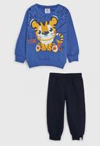 Conjunto Manga Longa 2pçs Zig Zig Zaa Infantil Tigre