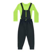 Conjunto Manga Longa e Macacão Primeiros Passos-Playground