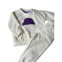 Conjunto Manga Longa Tigor T Tigre Soft Off White