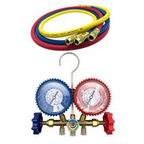 Conjunto Manifold Gás R134A R22 R404 R407 Ar Split Geladeira