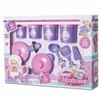 Conjunto Mantimentos Panelinhas Zuca Toys Cozinha Meninas