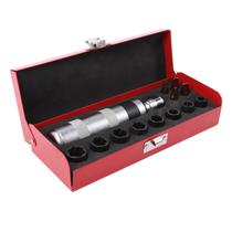 Conjunto manual de drivers de impacto Jixinlar 3/8" em aço S2 de 12 peças