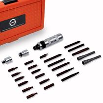 Conjunto manual manual de drivers de impacto reversíveis AKM Extractor 26 unidades Conjunto manual manual de drivers de impacto reversíveis AKM Extractor 26 unidades