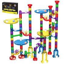 Conjunto Marble Run Magicfly 127 unidades com bolinhas de vidro para crianças a partir de 3 anos