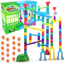 Conjunto Marble Run Marble Genius Explorer 85 peças com aplicativo