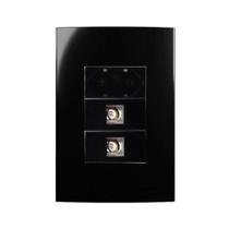 Conjunto Margirius 4x2 2 RJ11 + Tomada 20A Sleek