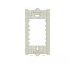 Conjunto Margirius 4x2 RJ11 + 2 Interruptores Simples Sleek