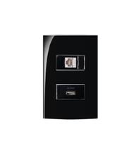 Conjunto Margirius 4x2 RJ45 + Usb 2A Sleek