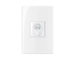 Conjunto Margirius 4x2 Sensor de presença C/ Interruptor Sleek