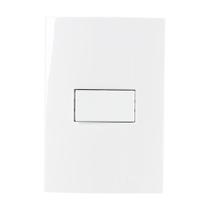 Conjunto Margirius Sleek com Placa 4x2 Simples PA016017 Branco - 675644 Conjunto Margirius Sleek com Placa 4x2 Simples PA016017 Branco - 675644