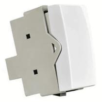 Conjunto Margirius Sleek Módulo Interruptor Intermediário PA016057 Branco 673145 Conjunto Margirius Sleek Módulo Interruptor Intermediário PA016057 Branco 673145