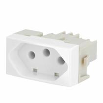 Conjunto Margirius Sleek Módulo Tomada 20A PA016048 Branco - 673129 Conjunto Margirius Sleek Módulo Tomada 20A PA016048 Branco - 673129